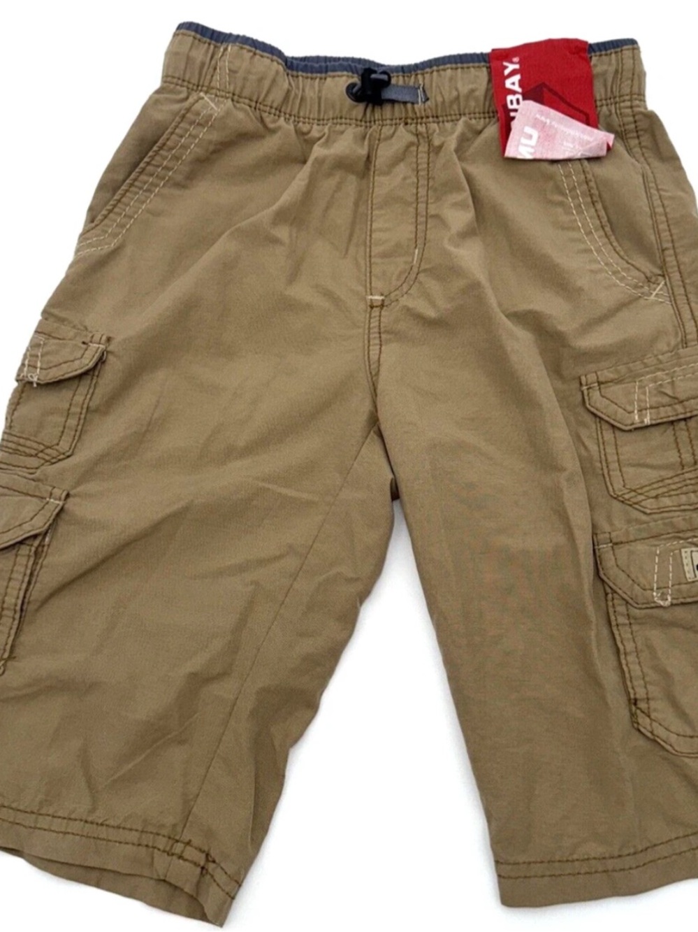Union bay size 14 Boys Tan Cargo Shorts with Utility Pockets